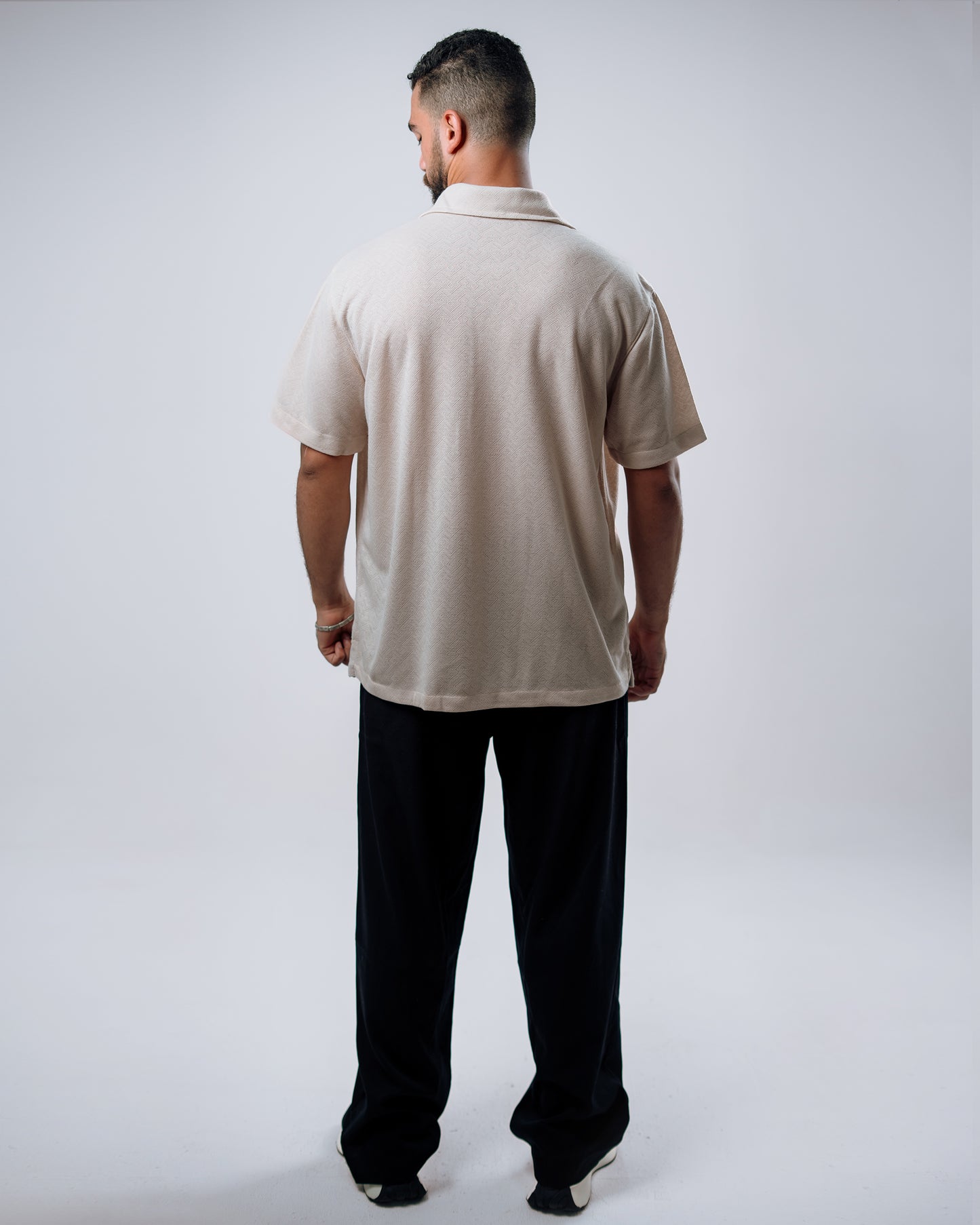 Classic Beige Cuban Shirt