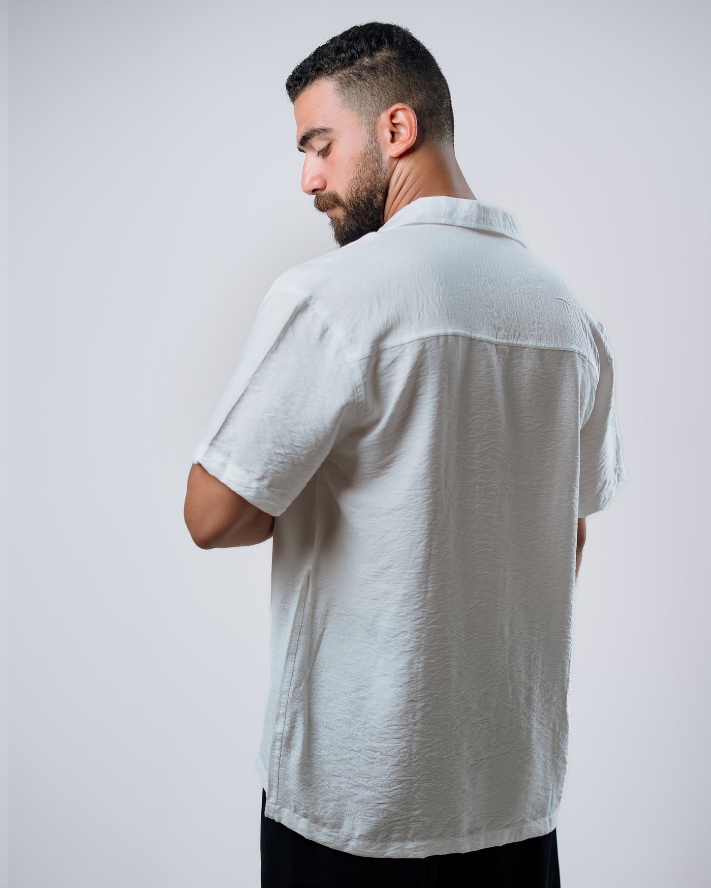 Classic White Linen Shirt