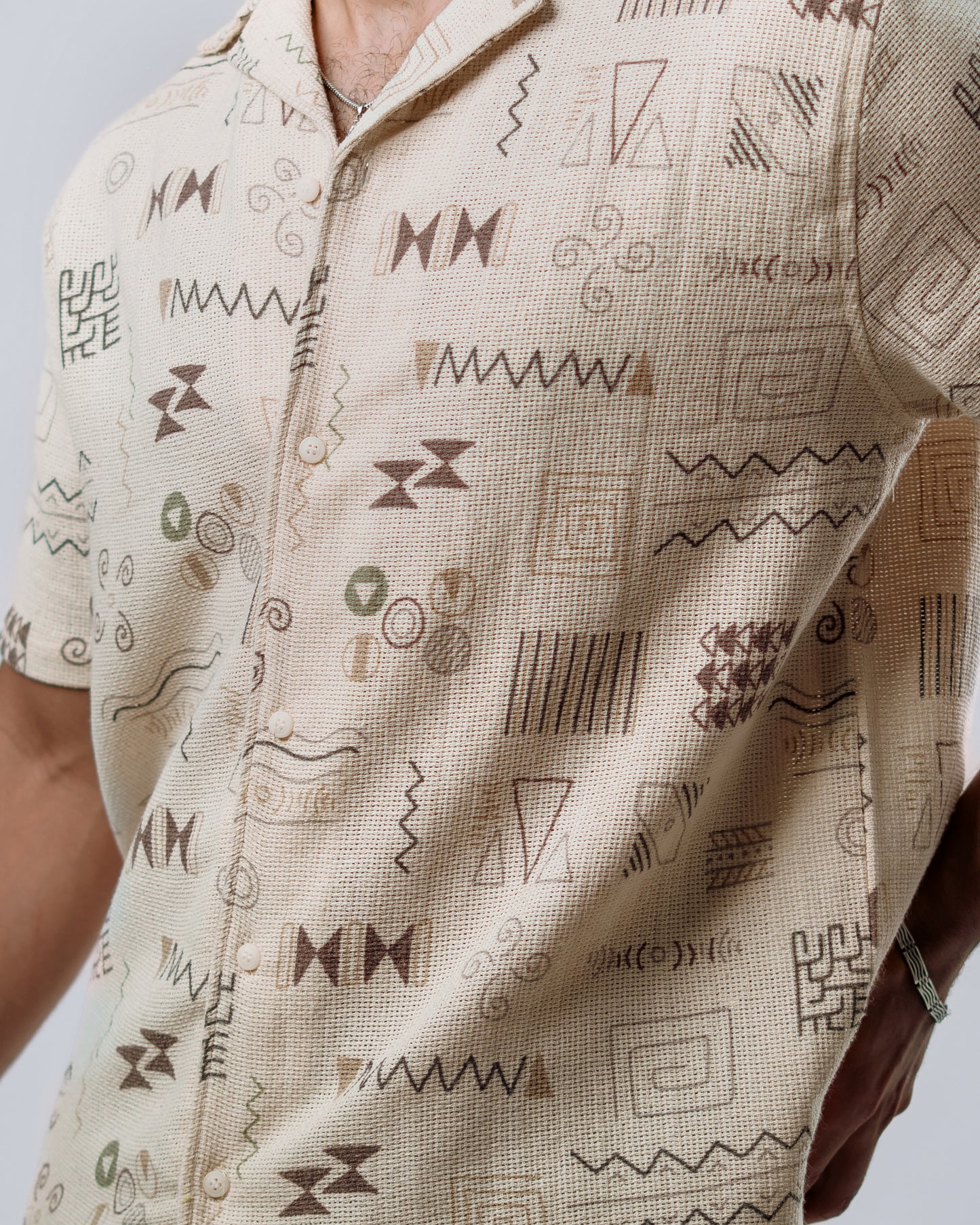 Geo Breeze Men's Shirt