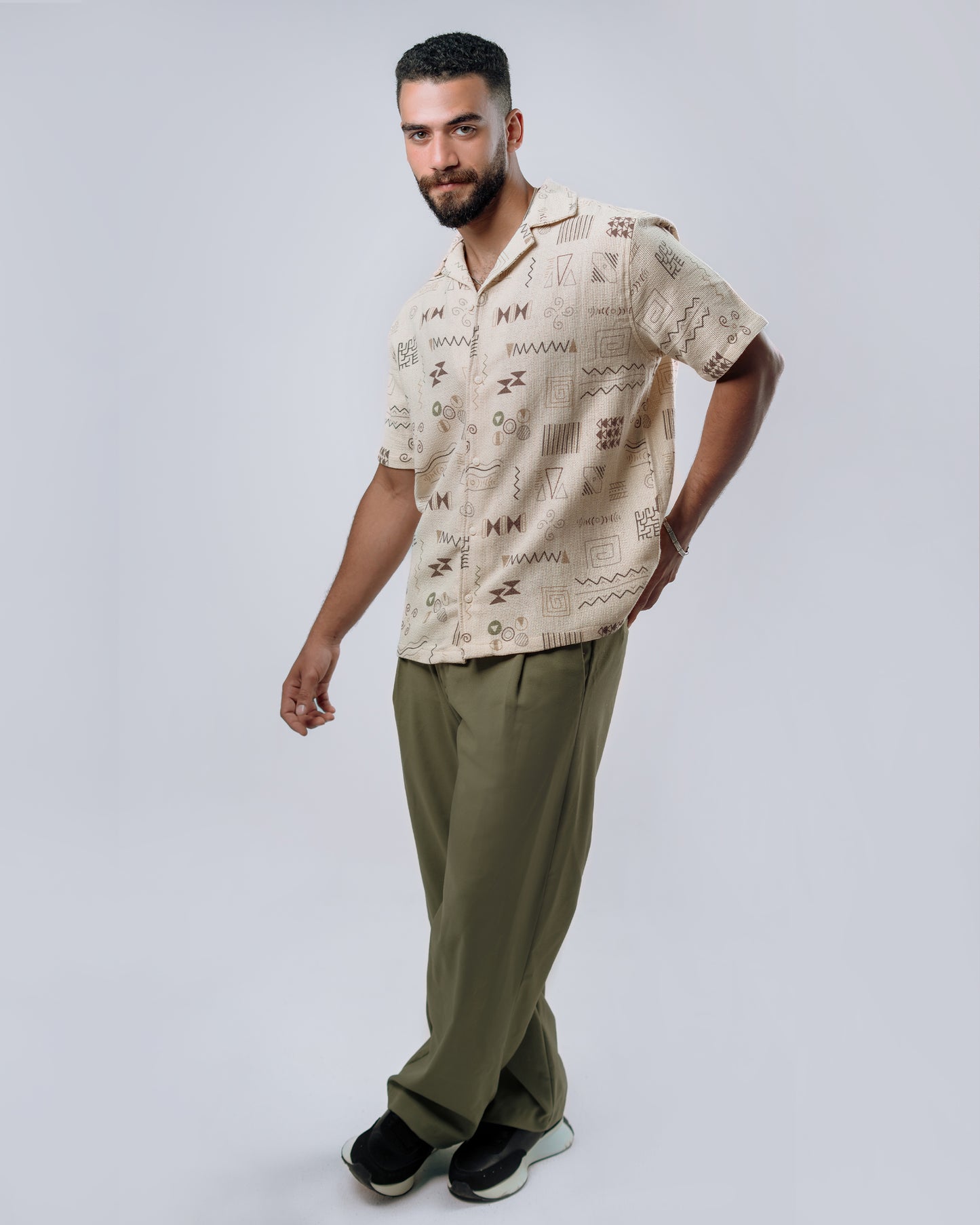 Geo Breeze Men's Shirt
