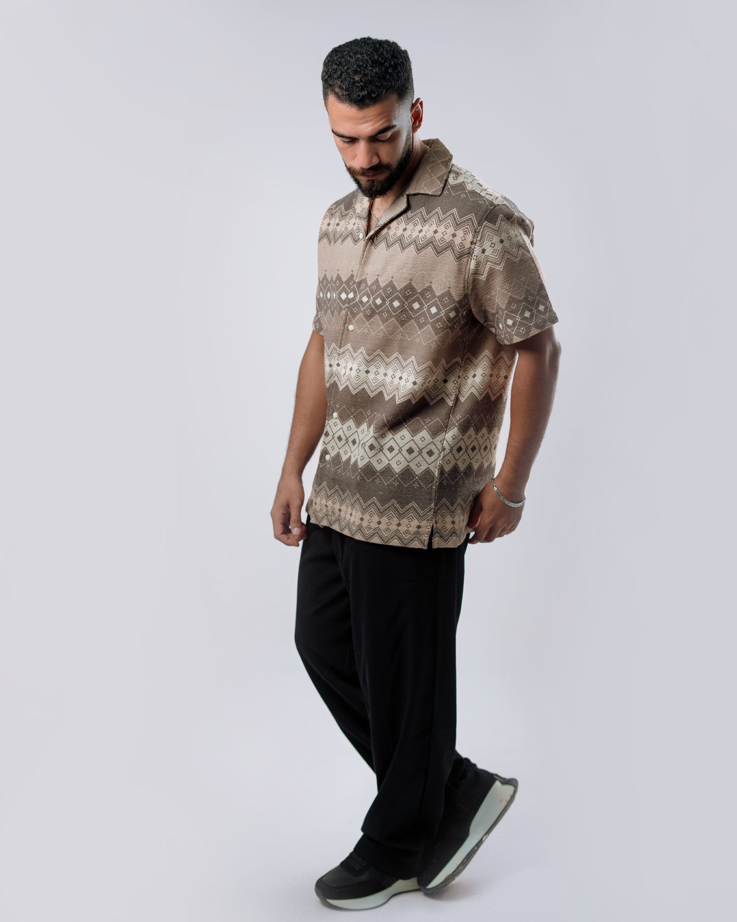 Boho Desert Waves Men's Shirt