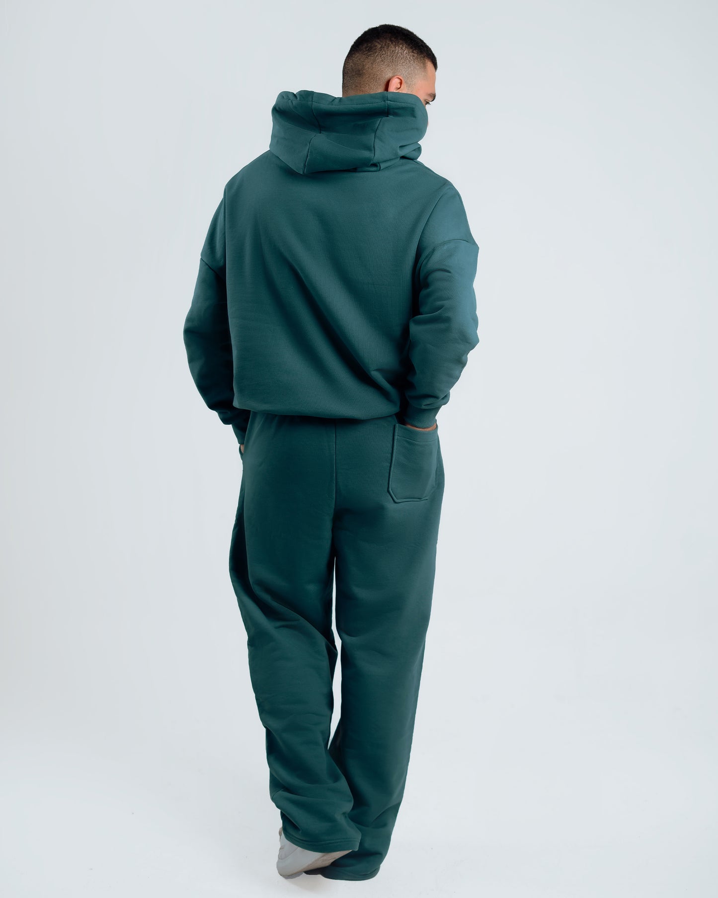 Men’s Oversized Hoodie – Dark Green