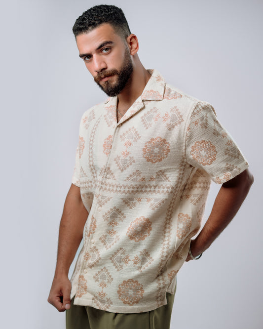 Sahara Bloom Men's Shirt