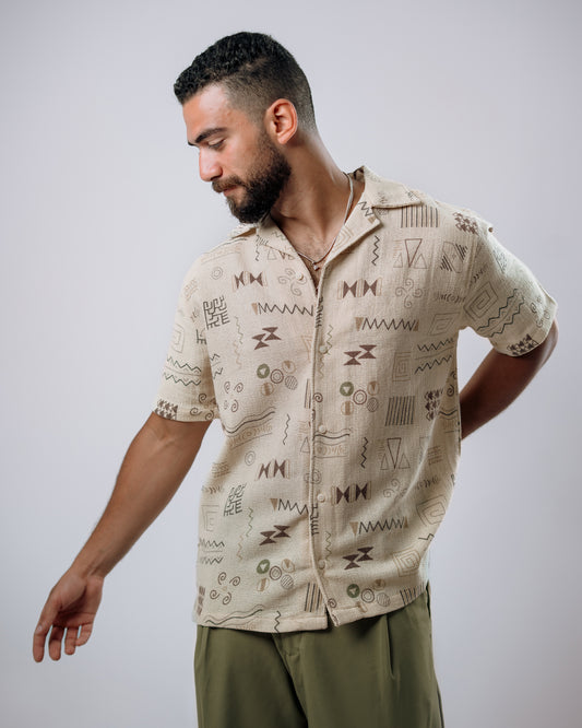 Geo Breeze Men's Shirt